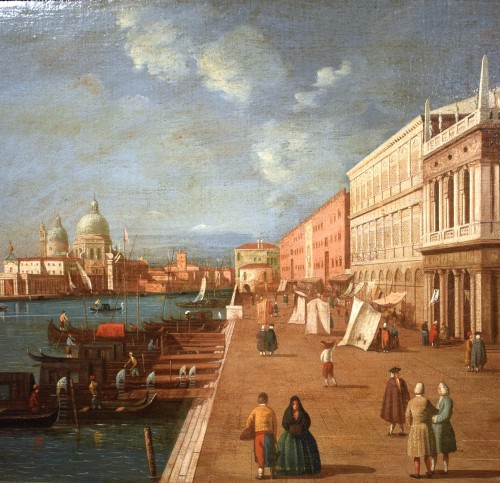 Venise, San Marco et la colonne de San Todaro - Gabriele Bella (1720 - 1799) - Romano Ischia